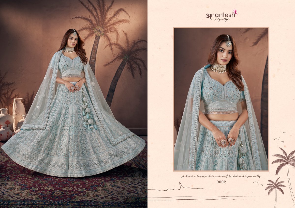 ANANTESH LIFESTYLE BRIDAL COUTURE 2024 SERIES 9001 TO 9005 2