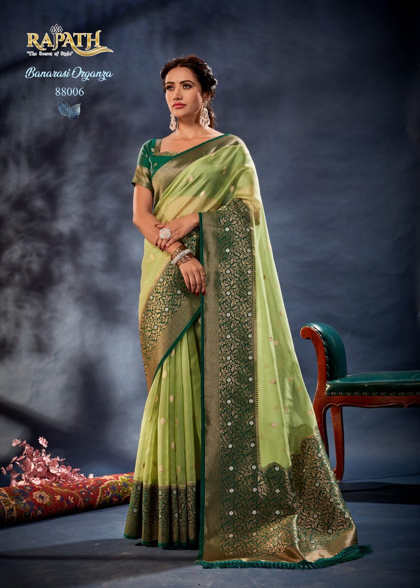 Rajpath Fabrics Orum Organza 88001-88006 Series 6