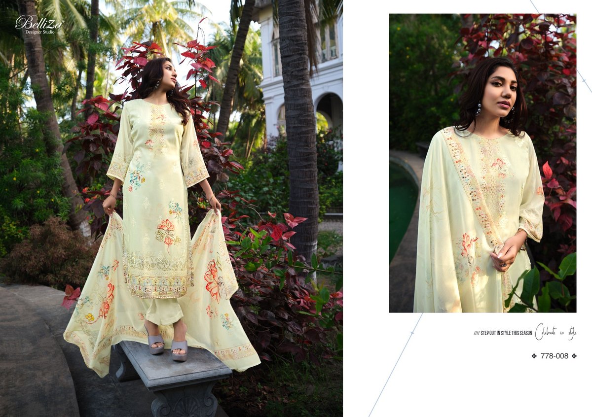 Belliza Designer Senora 778-001 to 778-008 Series 8