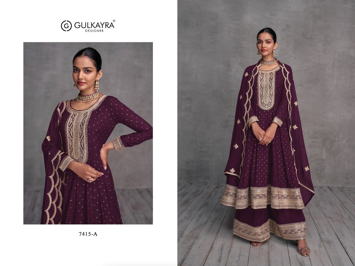 Gulkayra Designer Shy-Girl 7415 Colors 1