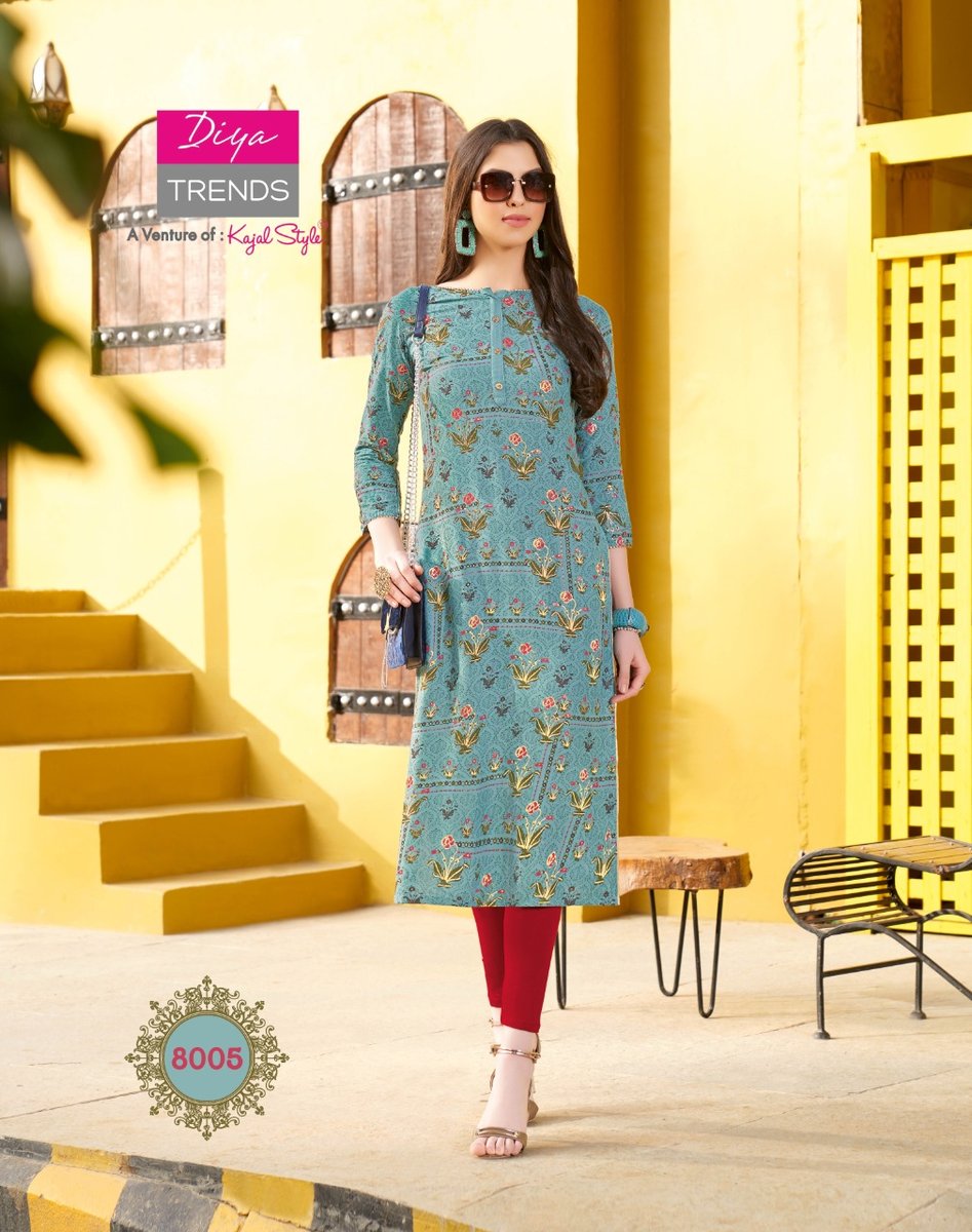 Diya Trendz Garden City Vol-8 8001-8020 Series 5