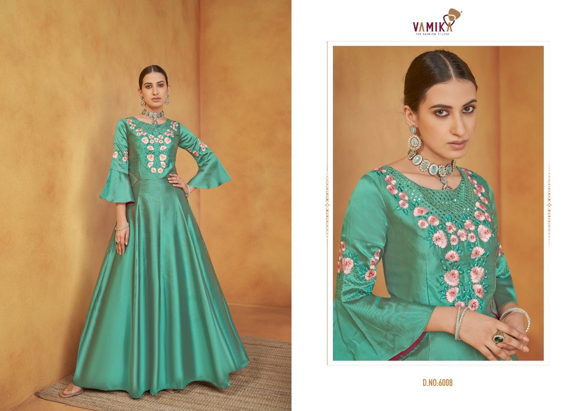 Vamika Fashion Pallavi Vol-1 6001-6008 Series 8