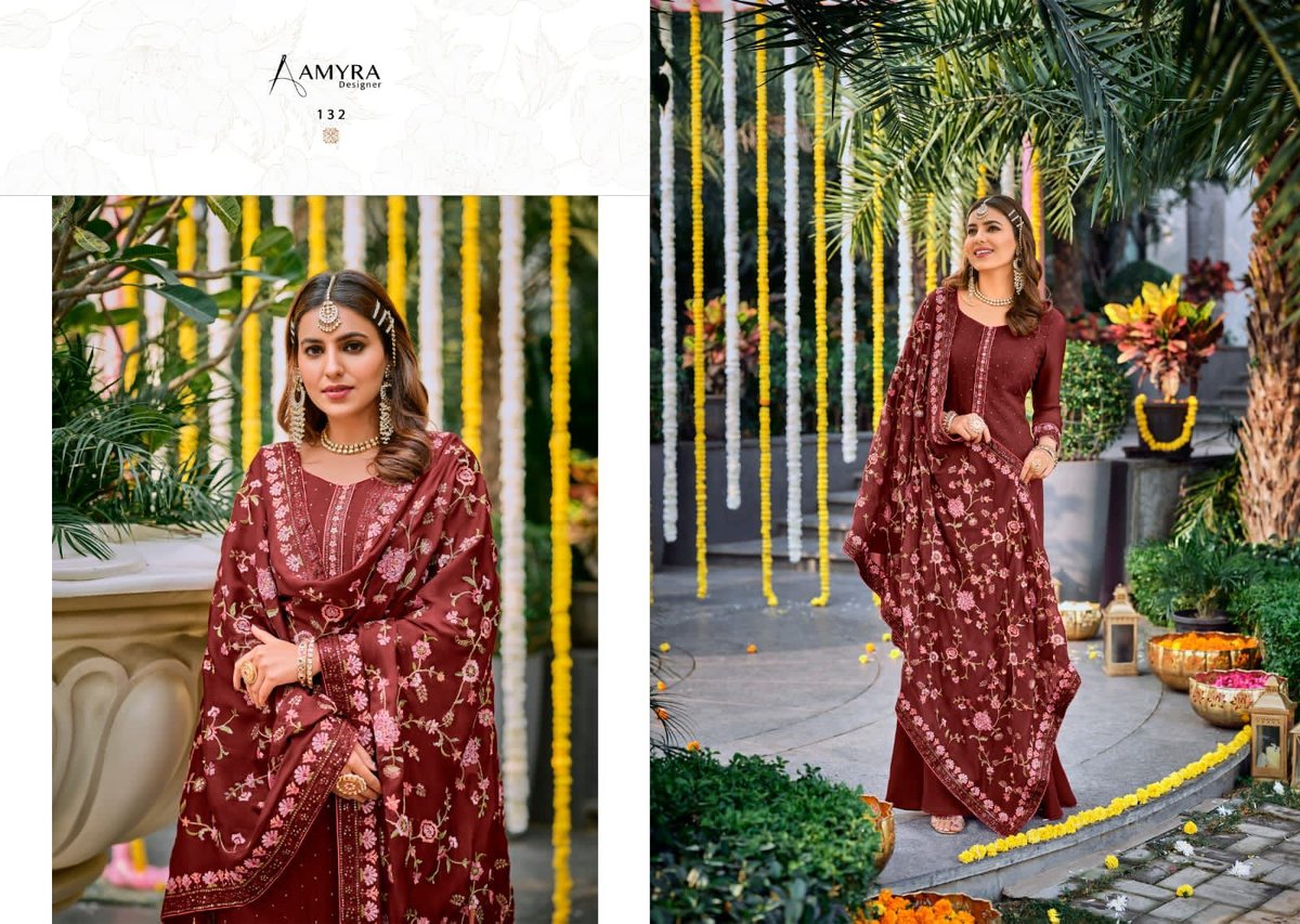 Amyra Designer Aaina Vol-7 130-133 Series 3