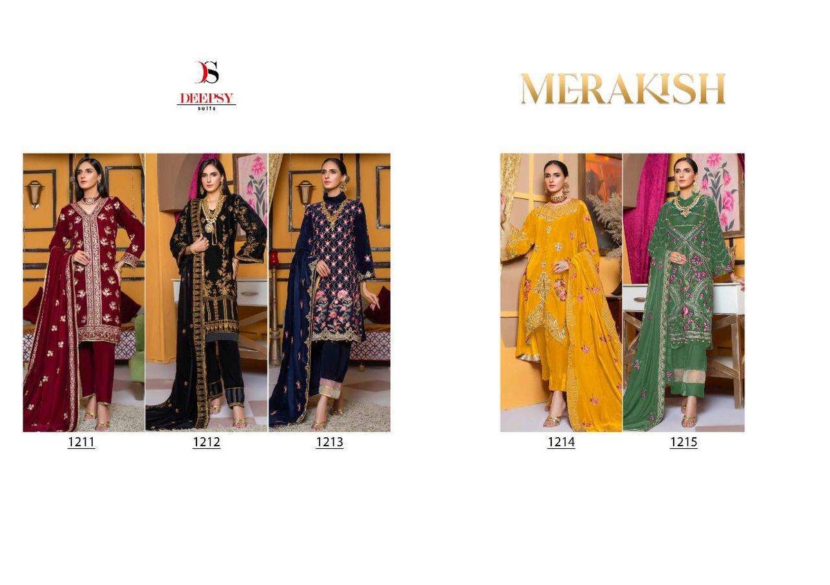 Deepsy Suits Merakish 1211-1215 Series 6