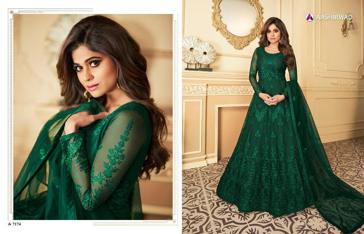 Aashirwad Creation Peacock 7172-7177 Series 3