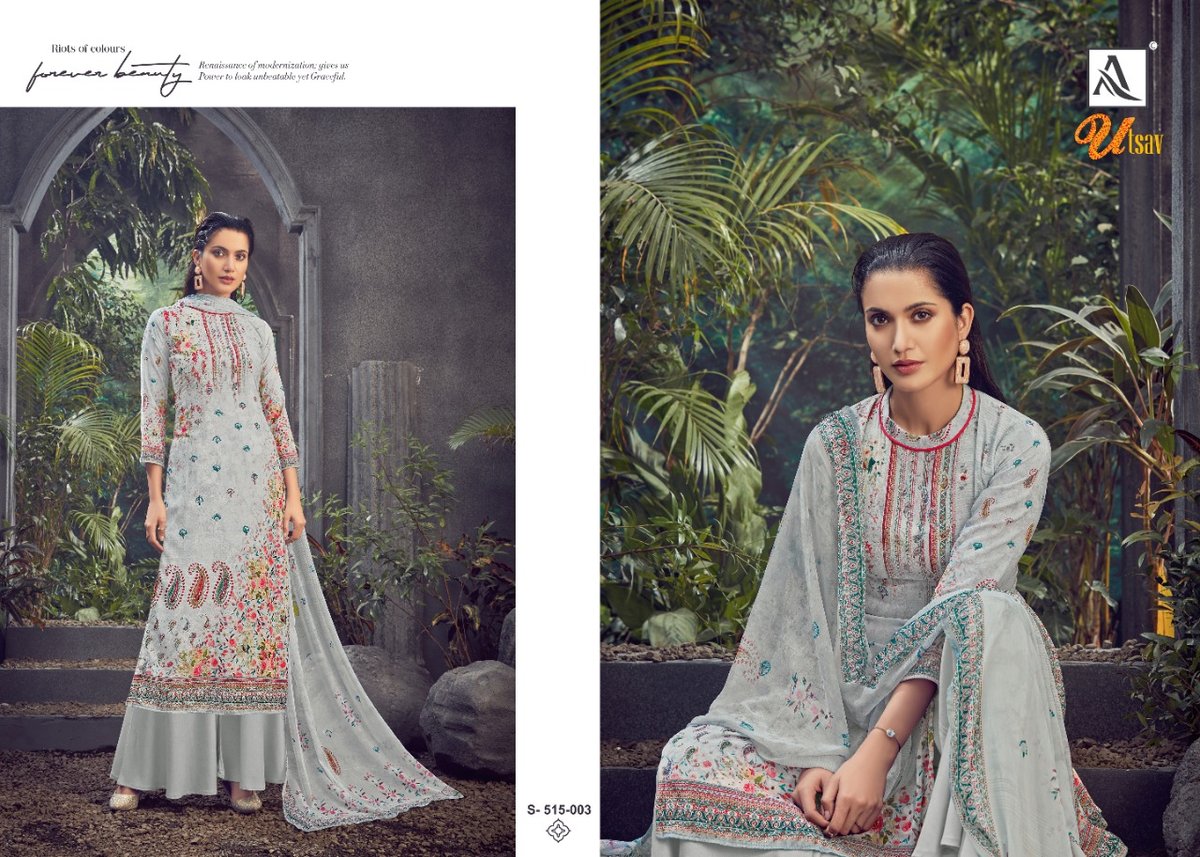Alok Suits Utsav 515-001-515-008 Series 3