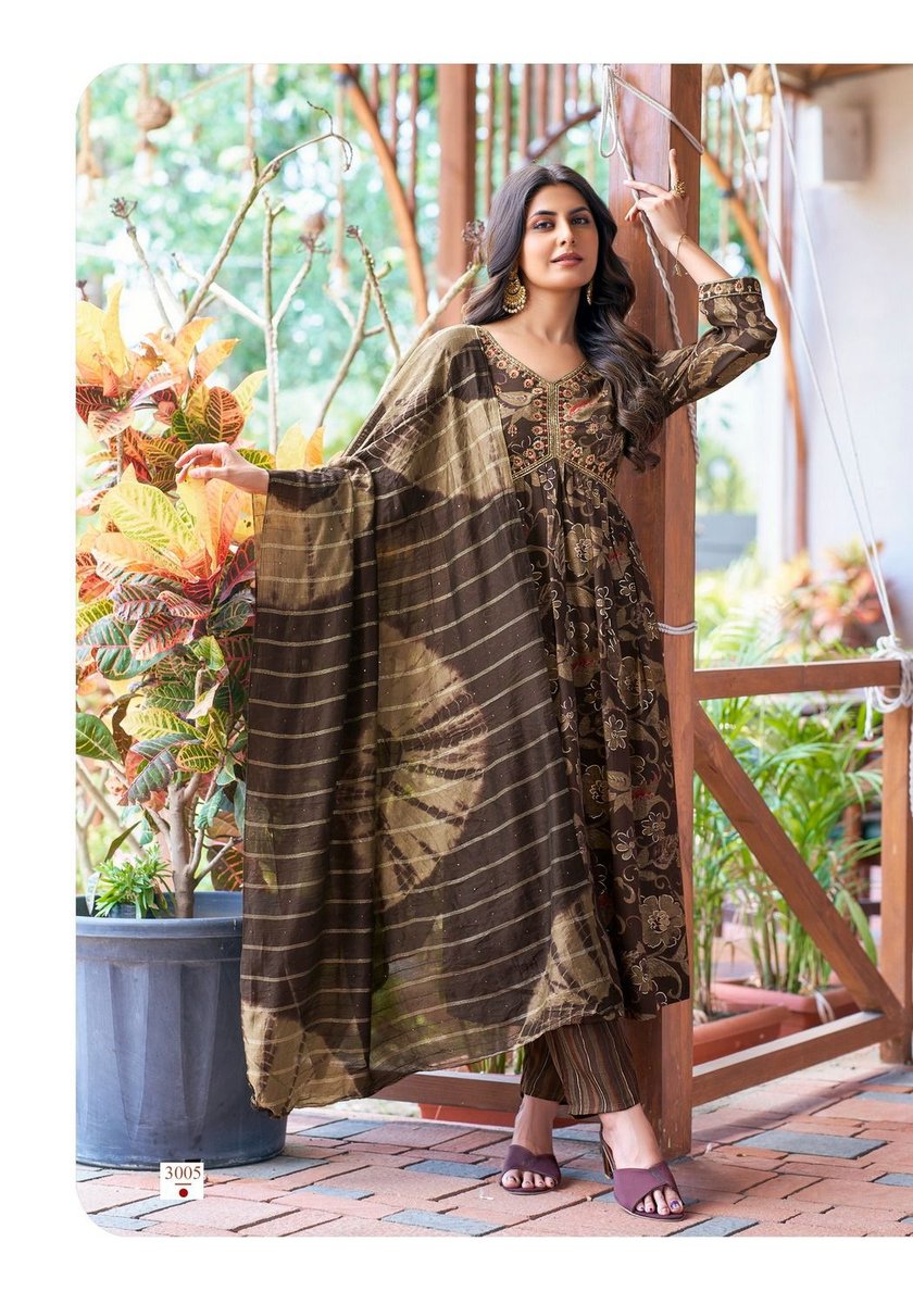 MYSTIC 9 HEENA VOL-3 3001 TO 3008 5