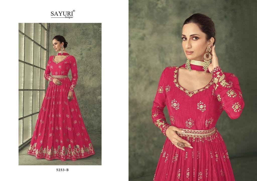 Sayuri Designer Shine Gold 5253 Colors 3