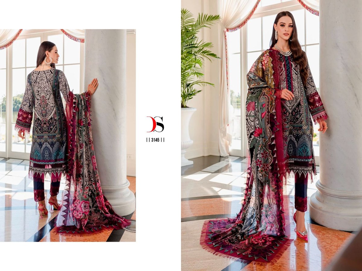 Deepsy Suit Firdous Queen's Court Vol-4 3141-3148 Series 5