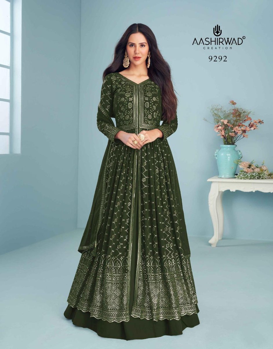 Aashirwad Creation Mogra 9291-9295 Series 2