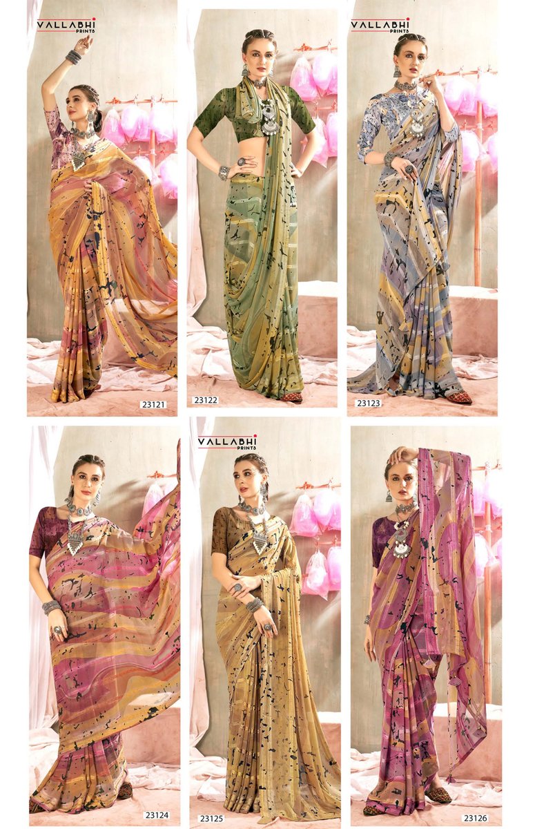 VALLABHI PRINTS REGINA VOL-06 23121 TO 23126 7