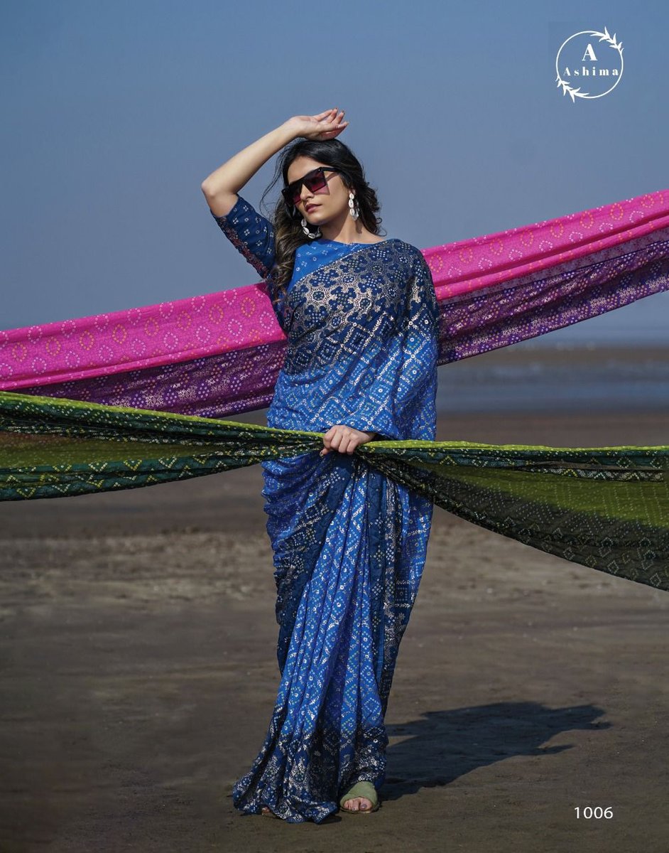 Ashima Bandhani Foily 1001-1008 Series 6