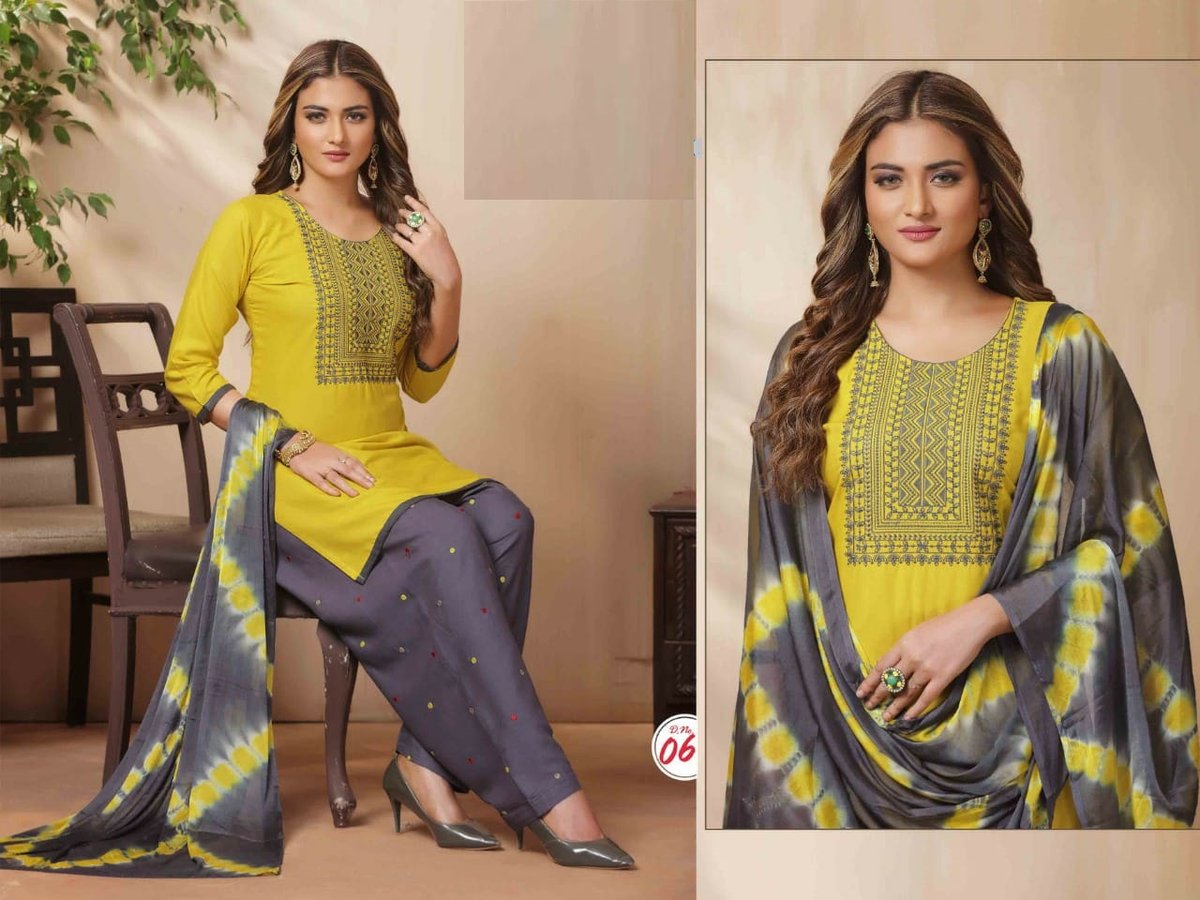 Desi Look Ready Made Patiyala 01-08 Series 6