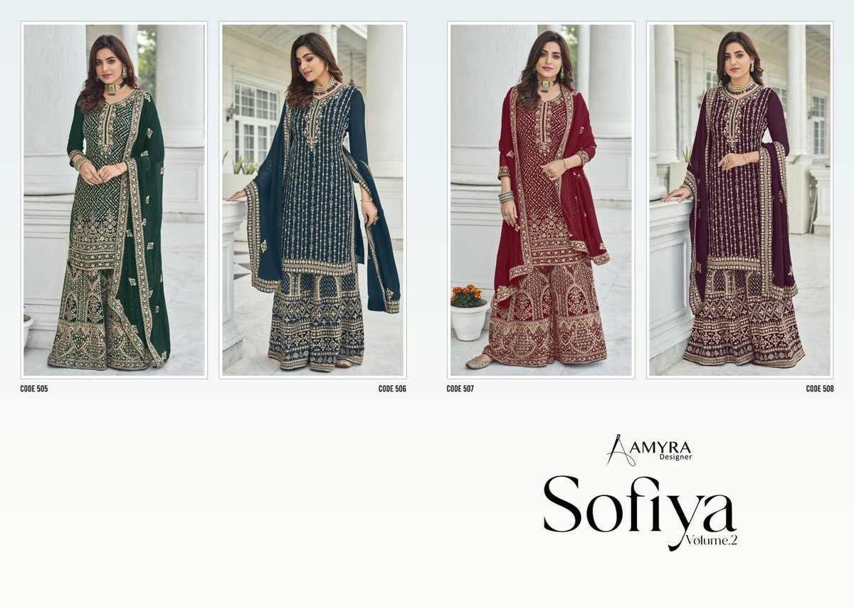 Aamyra Designer Sofiya Vol-2 505-508 Series 5