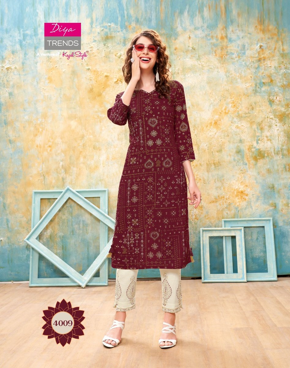 Diya Trendz Forever Vol-4 4001-4010 Series 9