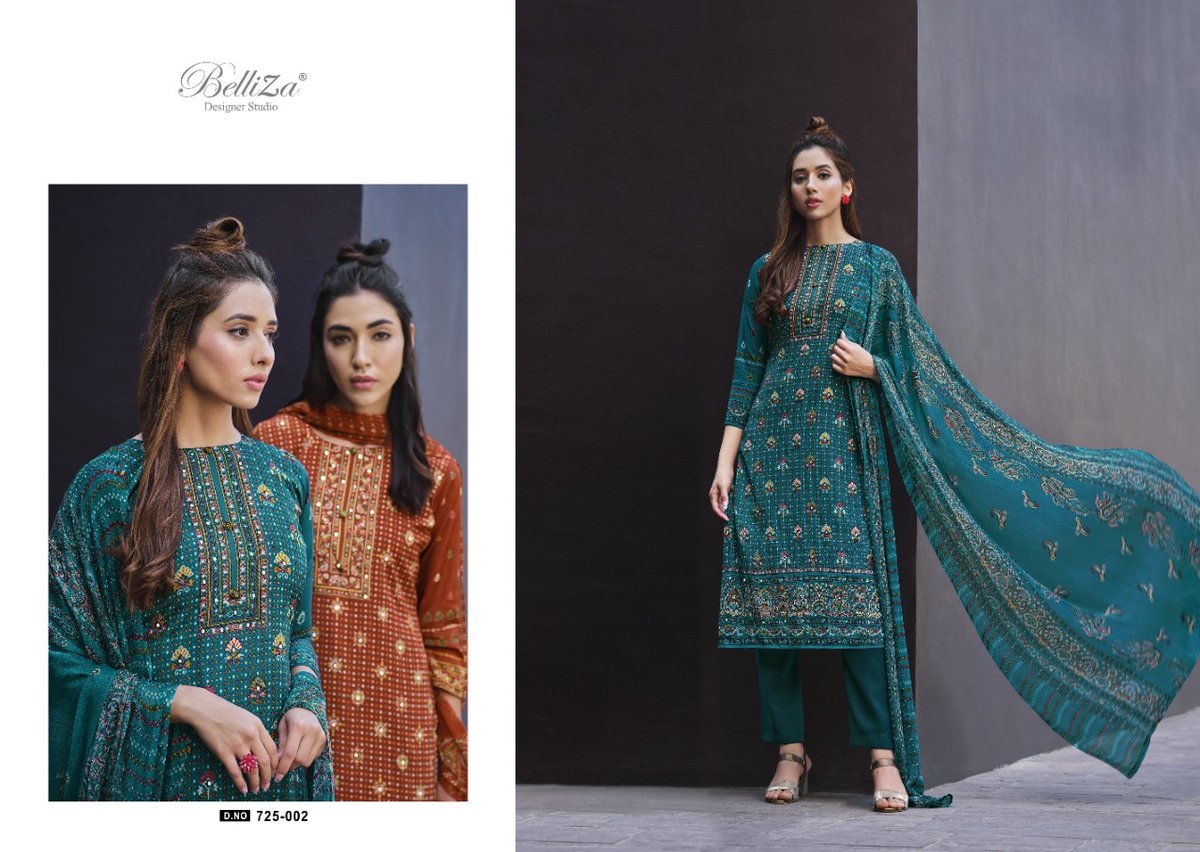 Belliza Designer Shadows 725-001 to 725-010 Series 2