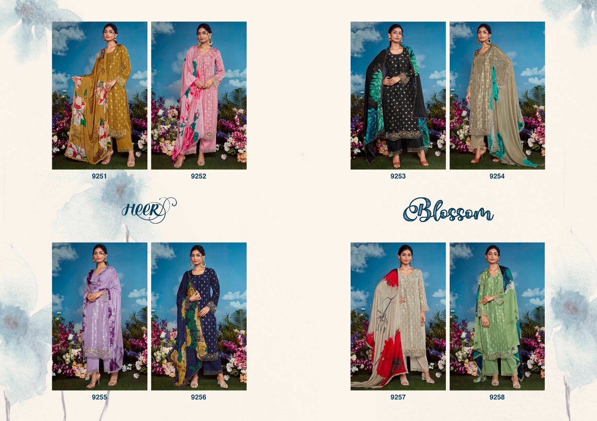 HEER BLOSSOM 9251 TO 9258 SERIES 9