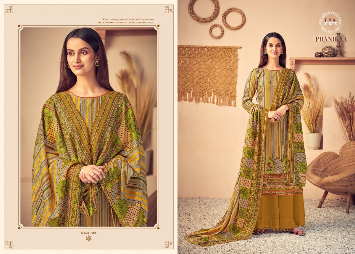 Harshit Fashion Pranikaa 508-001-508-010 Series 1