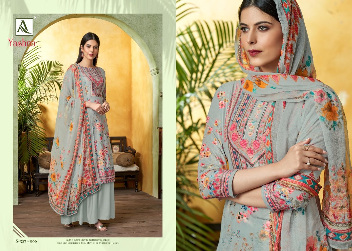 Alok Suits Yashna 527-001 to 527-008 Series 6