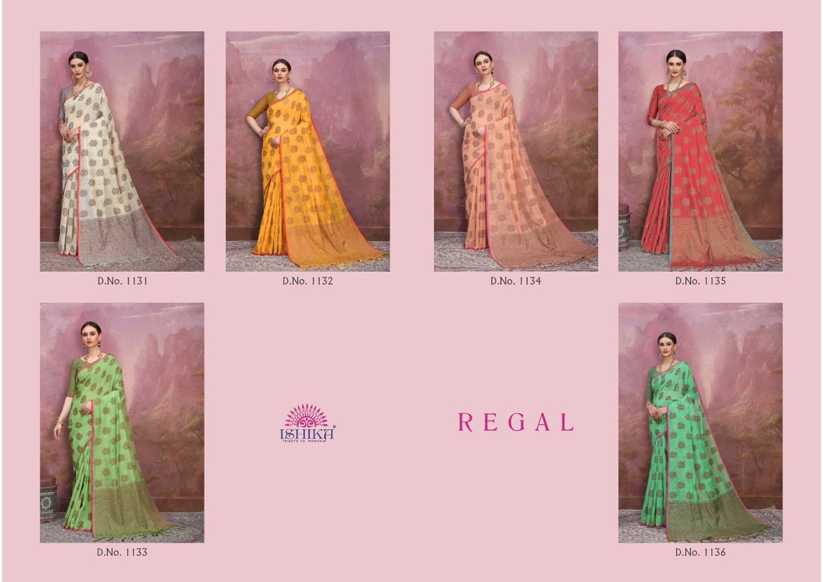 Ishika Sarees Regal 1131-1136 Series 6