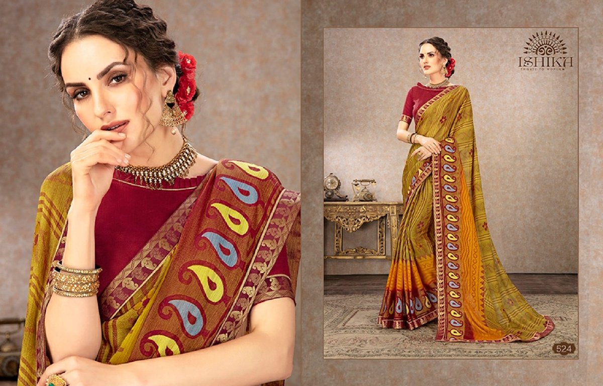 Ishika Sarees Shubham 521-534 Series 3