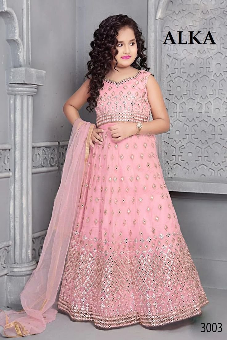 Alka Kidswear Lehenga 3001-3004 Series 5