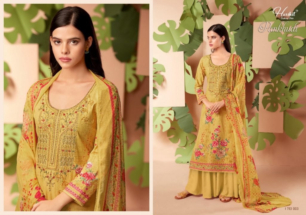 Harshit Fashion Pankhudi 1713-001 to 1713-010 Series 3