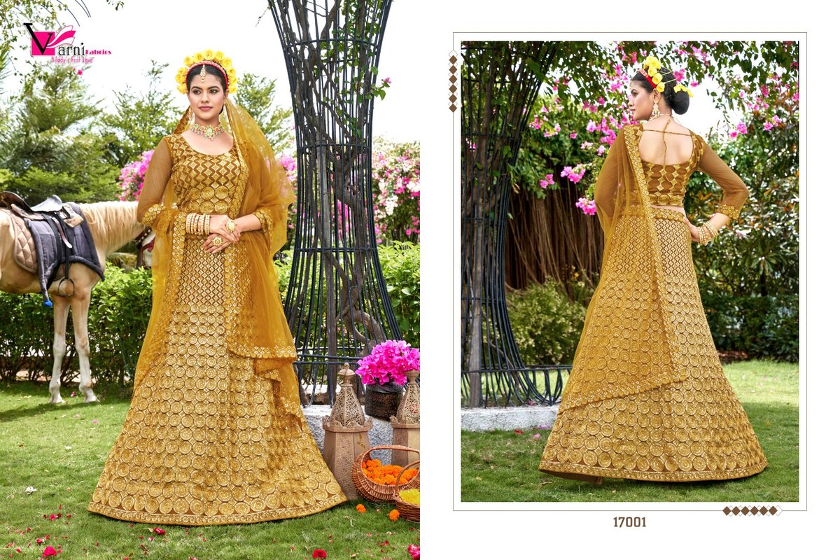 Varni Fabric Zeeya Suhani 17001-17004 Series 1