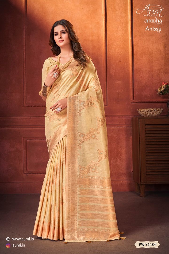 Aura Saree Anissa Vol-5 21101-21106 Series 6