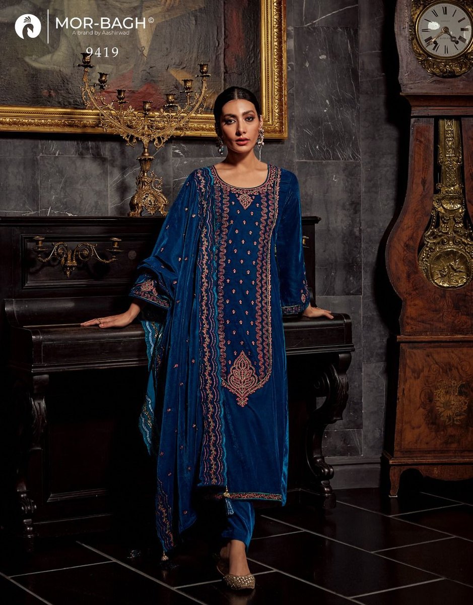 Aashirwad Creation Mor Bagh Eman 9418-9422 Series 2