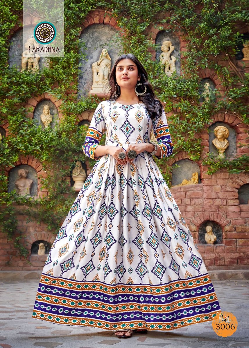 Aradhna Fashion Ikat Vol-3 3001-3012 Series 6