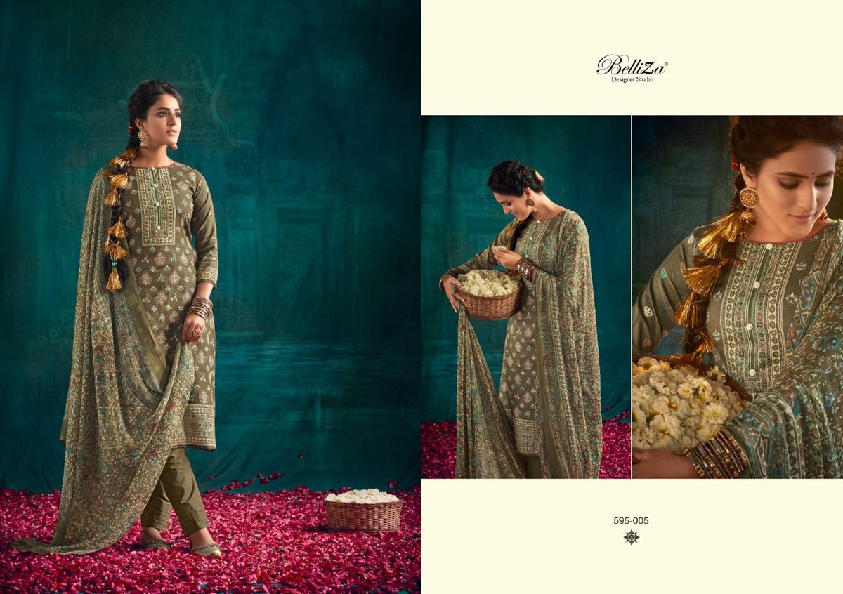 Belliza Designer Neeza 595-001 to 595-010 Series 5