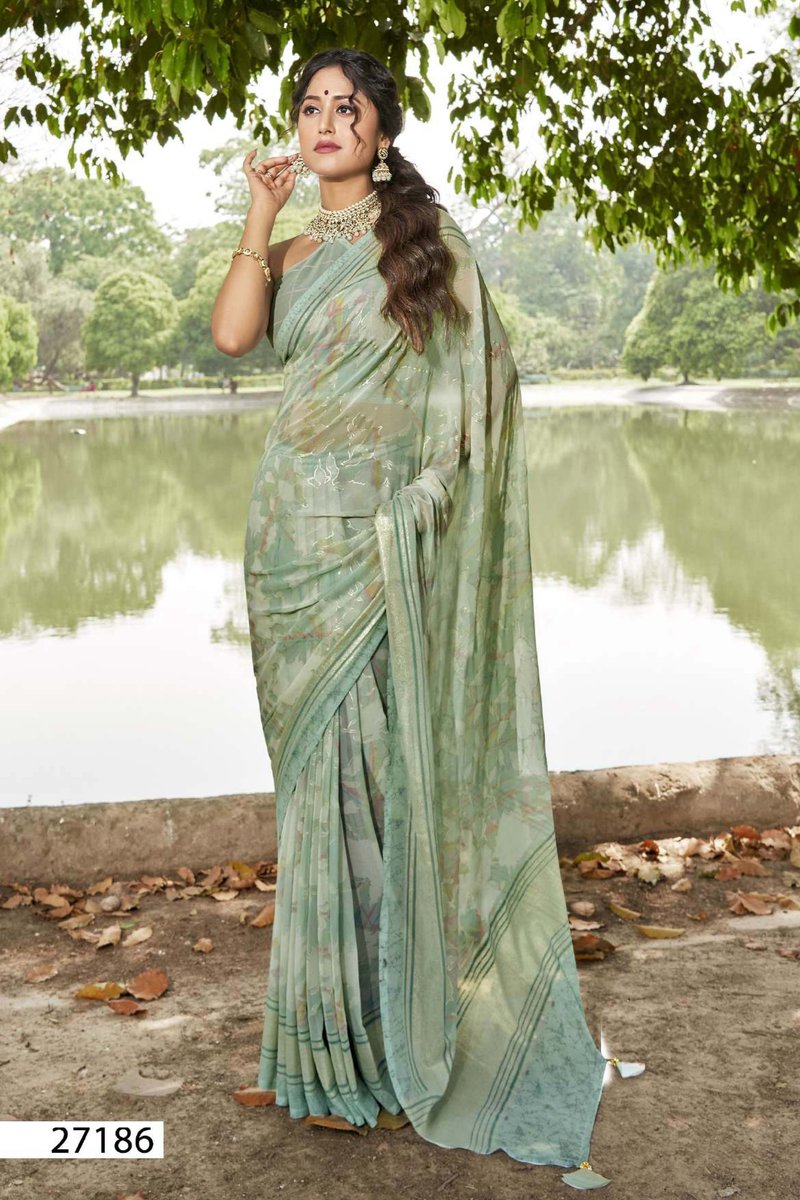 VALLABHI PRINTS KIMORA VOL-6 27181 TO 27186 6