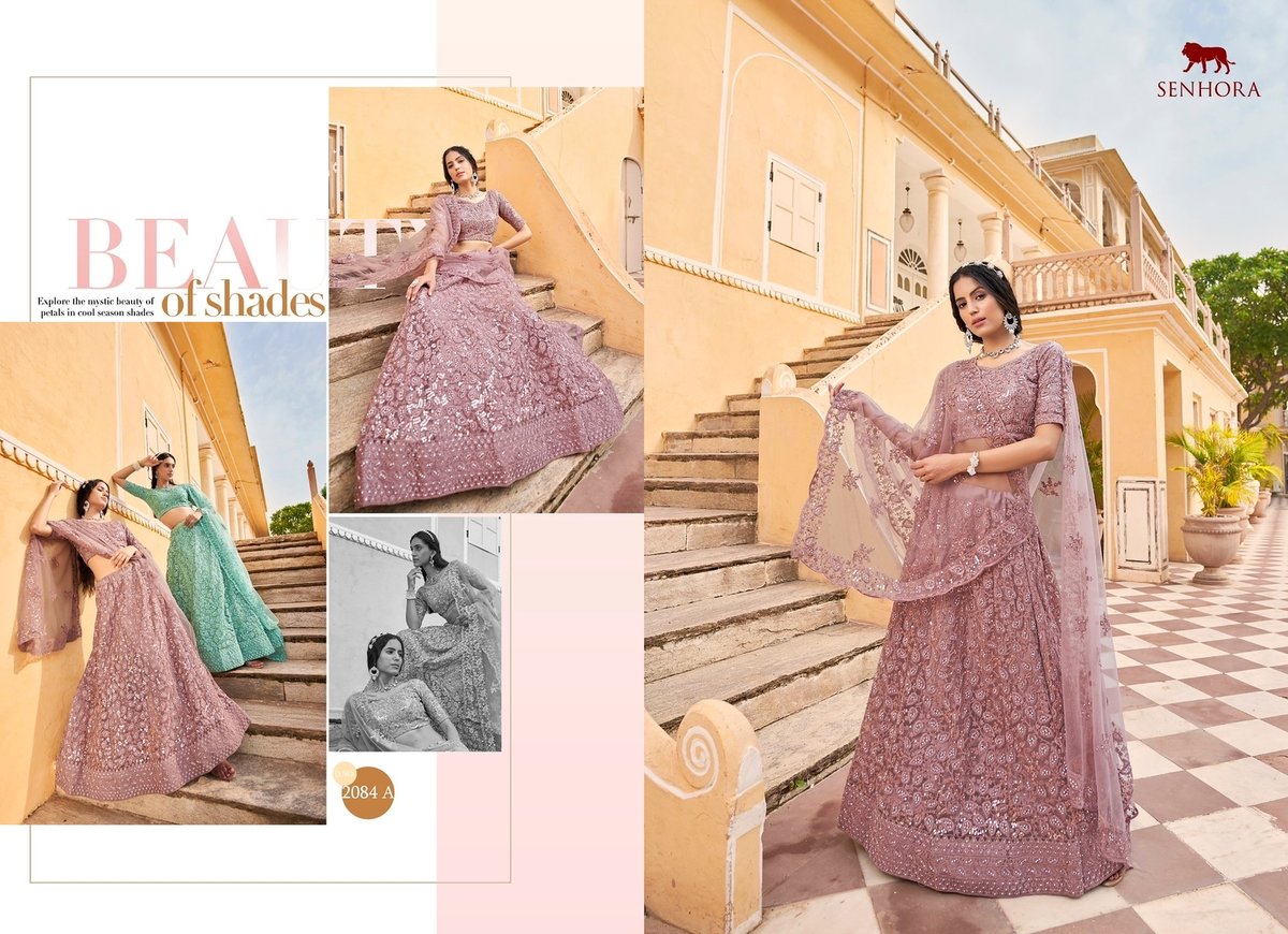 Senhora Lehenga Fashion Woman 2084-2085 Colors Series 1
