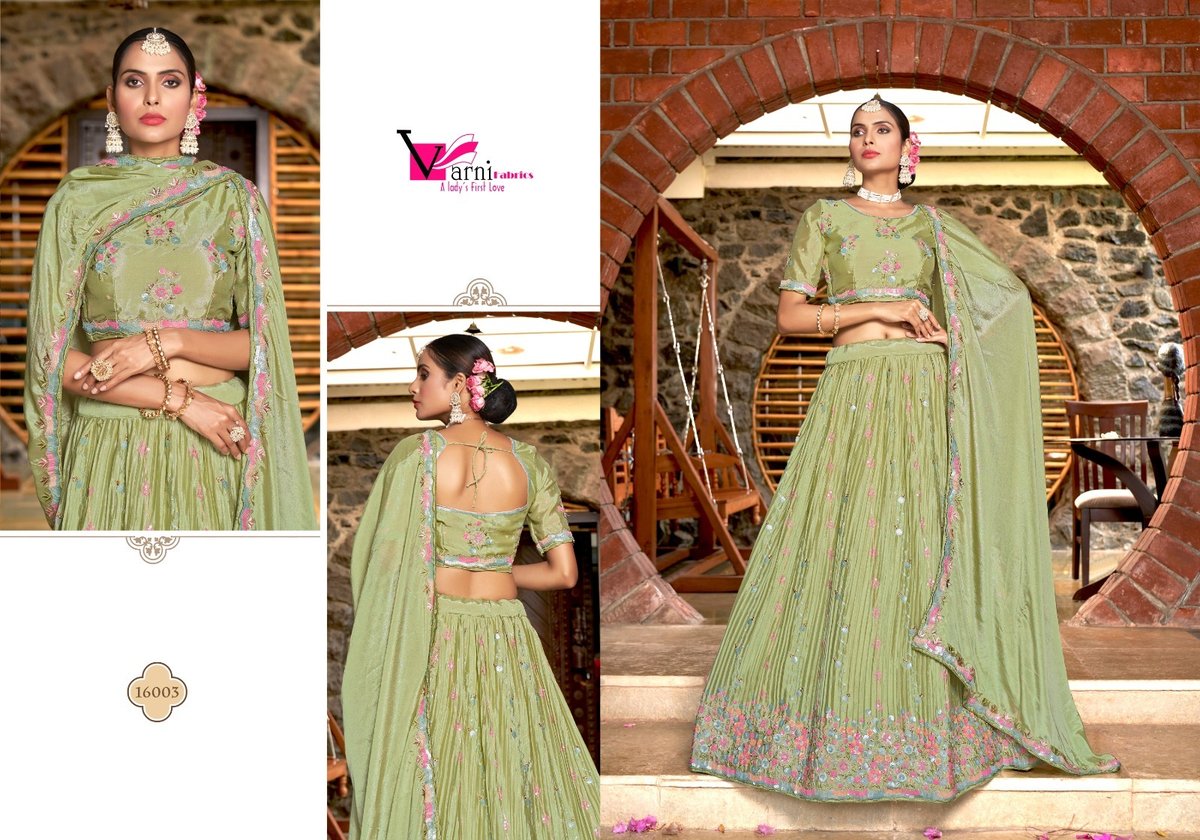 Varni Fabric Zeeya Saheli 16001-16004 Series 3