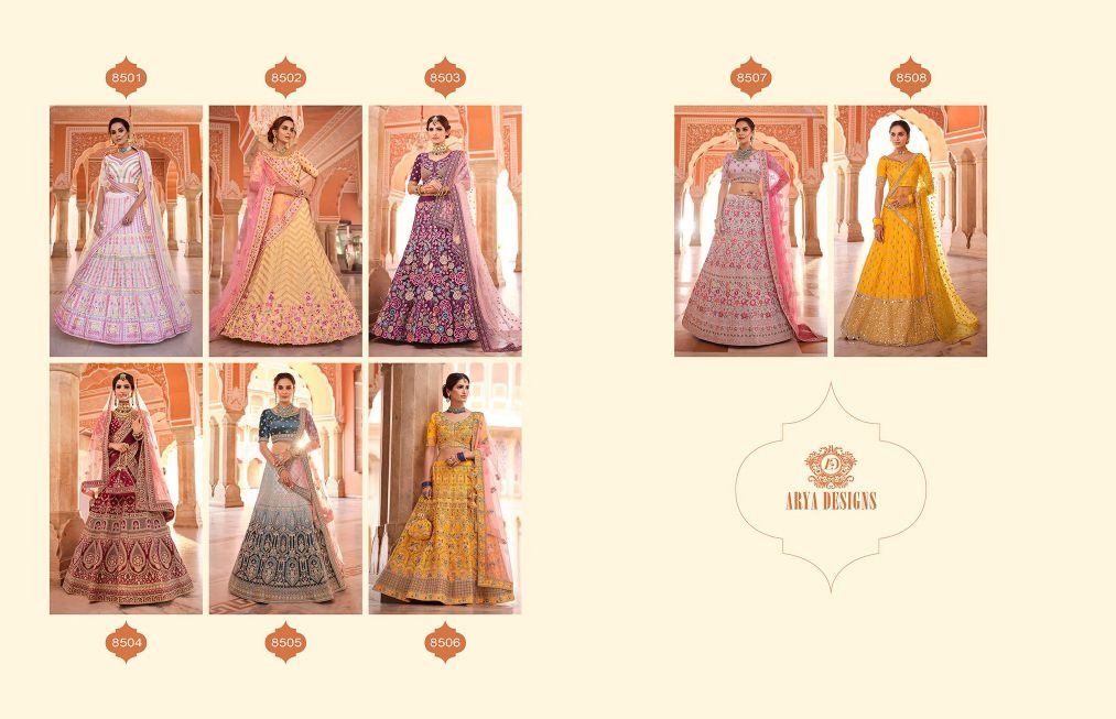 Arya Designs Vastrey Vol-5 8501-8508 Series 9