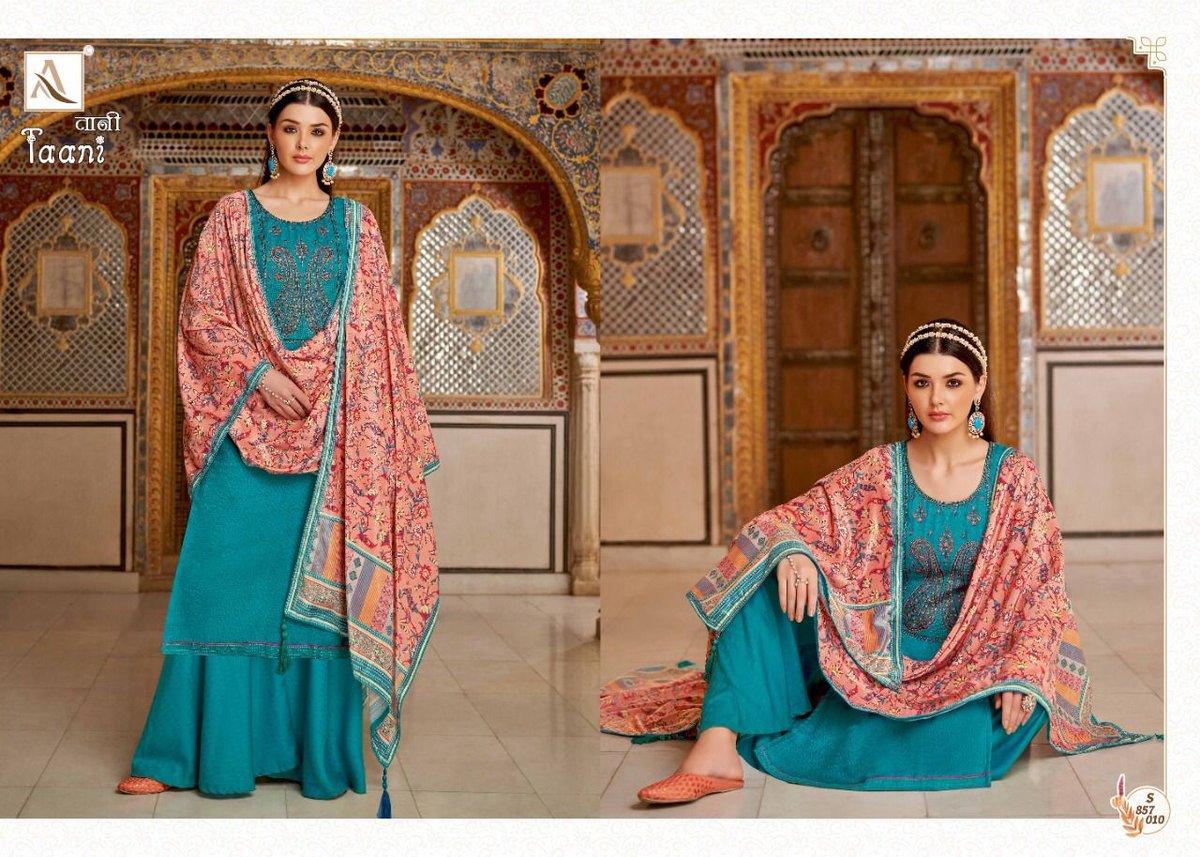 Alok Suits Taani 857-001 To 857-010 Series 10