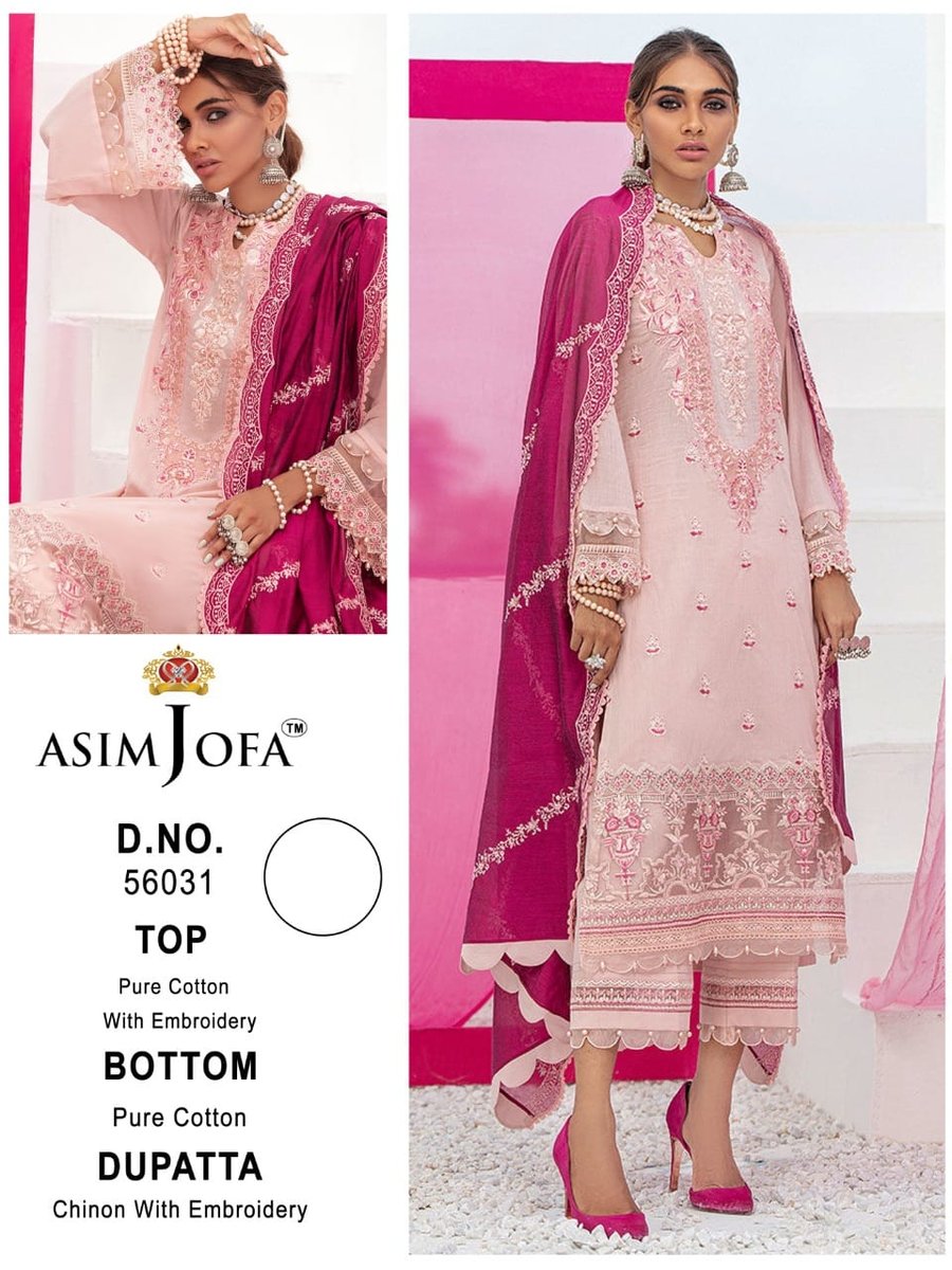 Asim Jofa Super Hit 56031 Dress Material 1