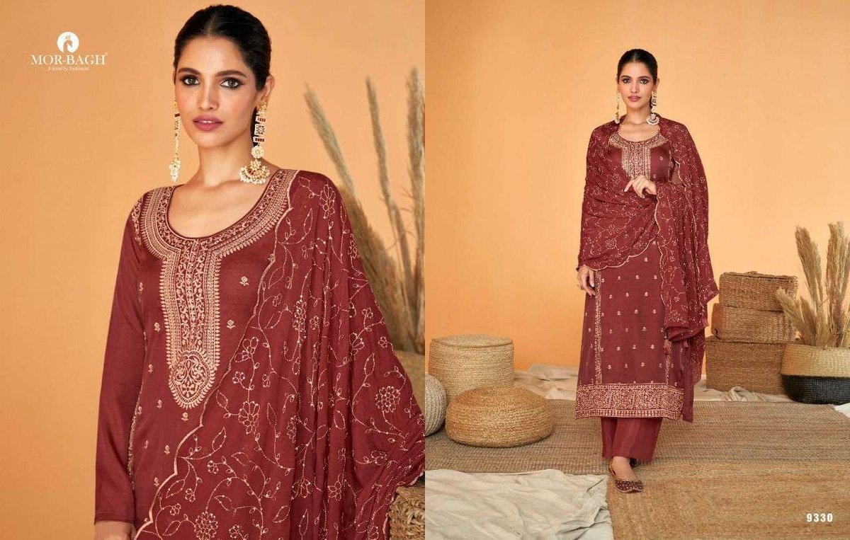 Aashirwad Creation Mor Bagh Sureena 9330-9335 Series 1