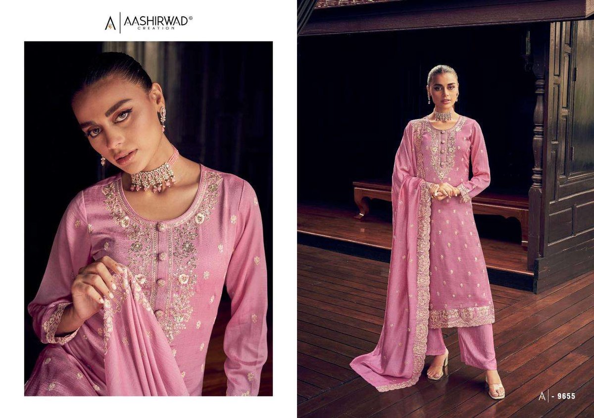 Aashirwad Creation Manya 9655-9658 Series 1