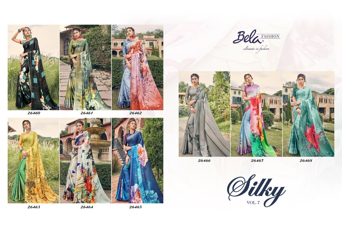Bela Fashion Silky Vol-7 26460-26468 Series 10