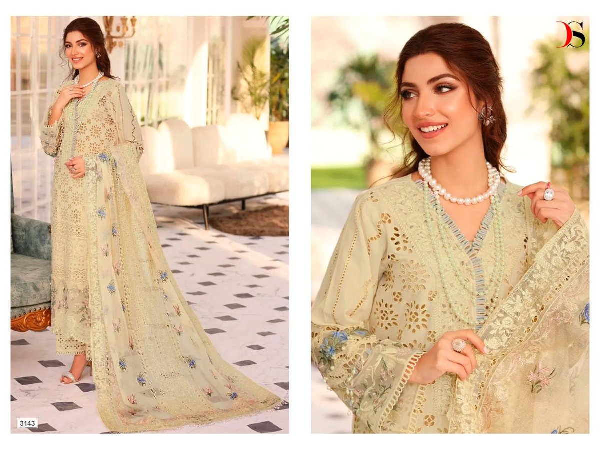 Deepsy Suit Elaf Chikankari -23 3141-3146 Series 3