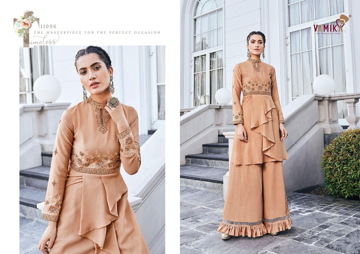 Arihant Fashion Vamika Chinon 11001-11006 Series 6