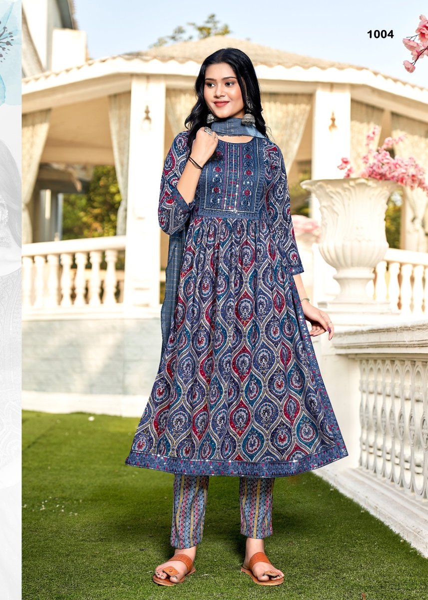 BAHULA FABRICS SAKHI VOL-1 1001 TO 1007 4