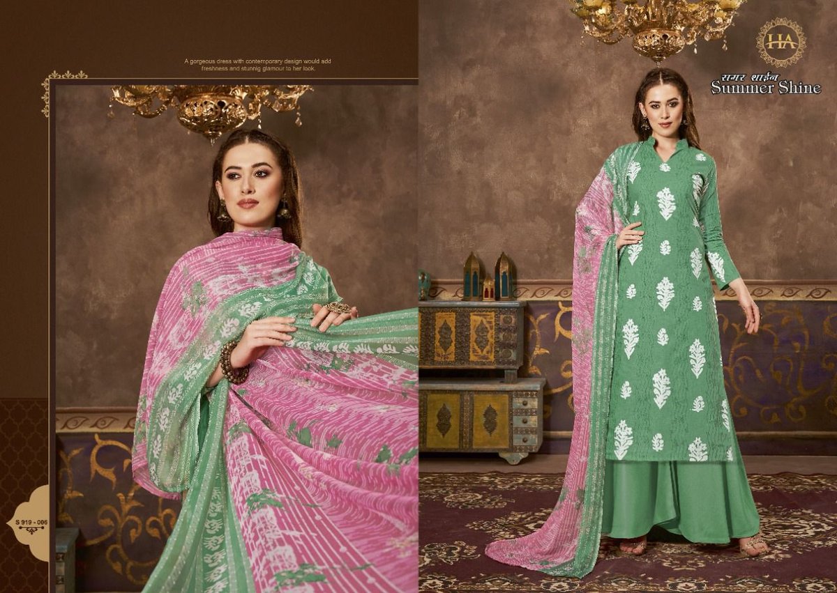 Harshit Fashion Summer Shine 926-001 to 926-008 Series 6