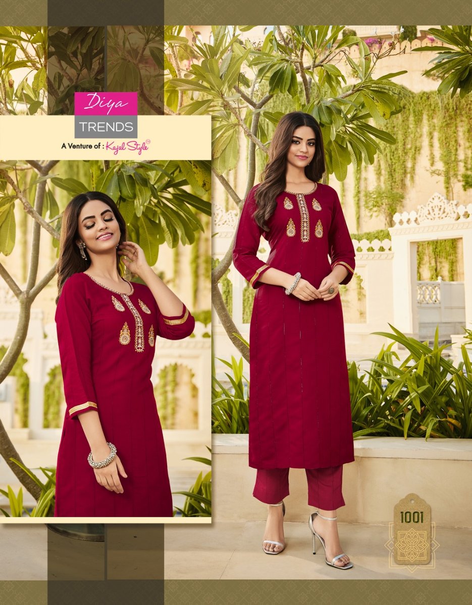 Diya Trends Mintra Vol-1 1001-1012 Series 1