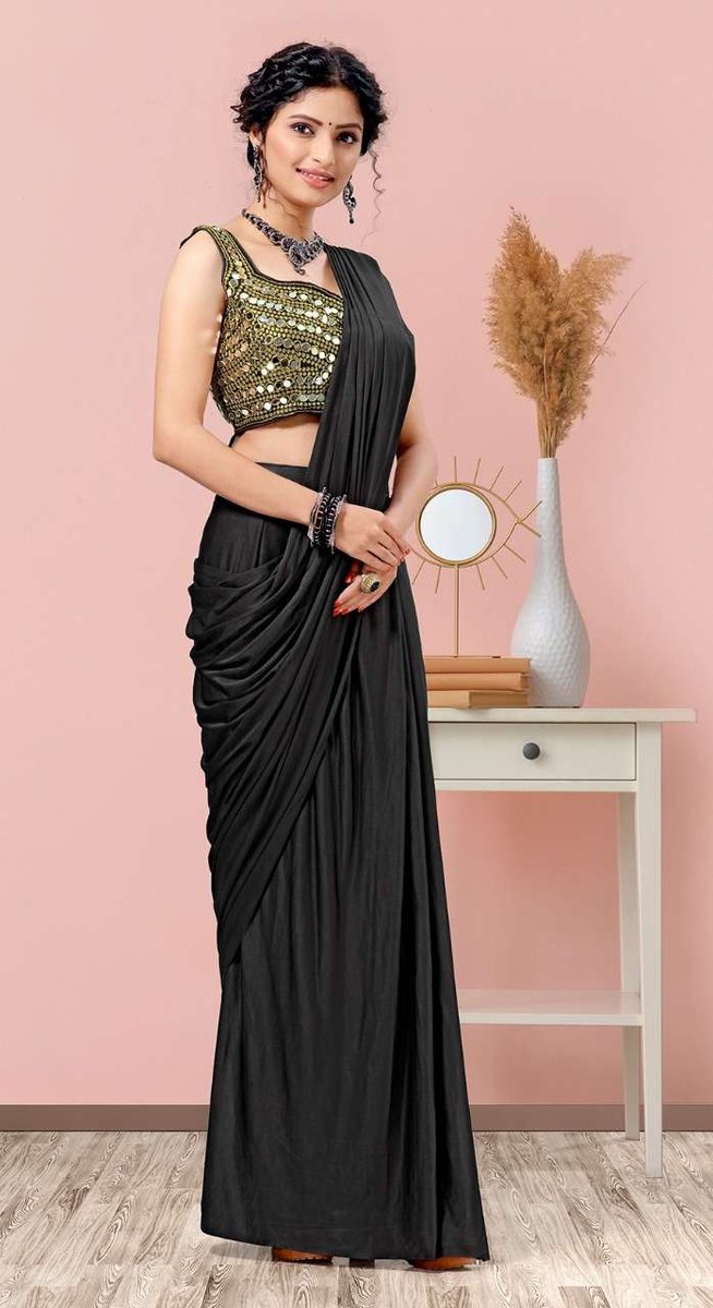 Aamoha Trendz Ready To Wear Designer Saree 1015592 Colors 5