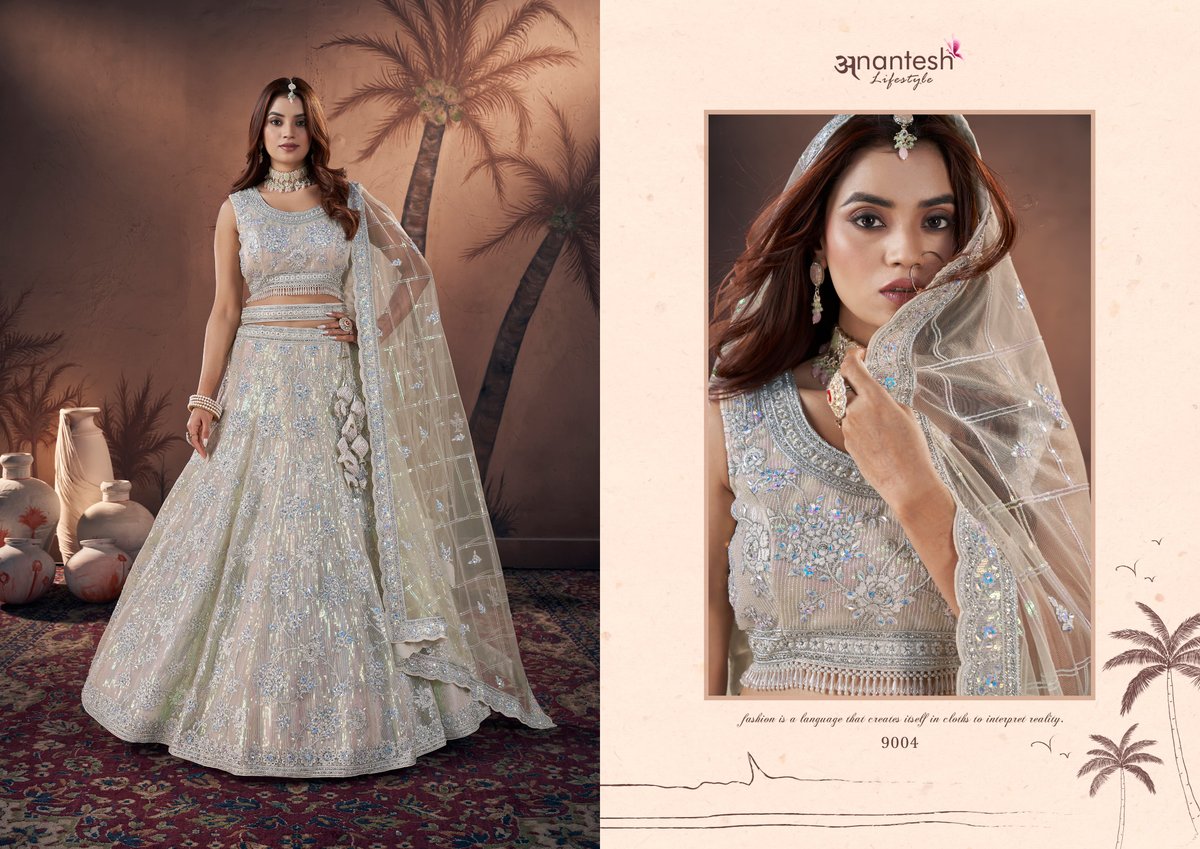 ANANTESH LIFESTYLE BRIDAL COUTURE 2024 SERIES 9001 TO 9005 4