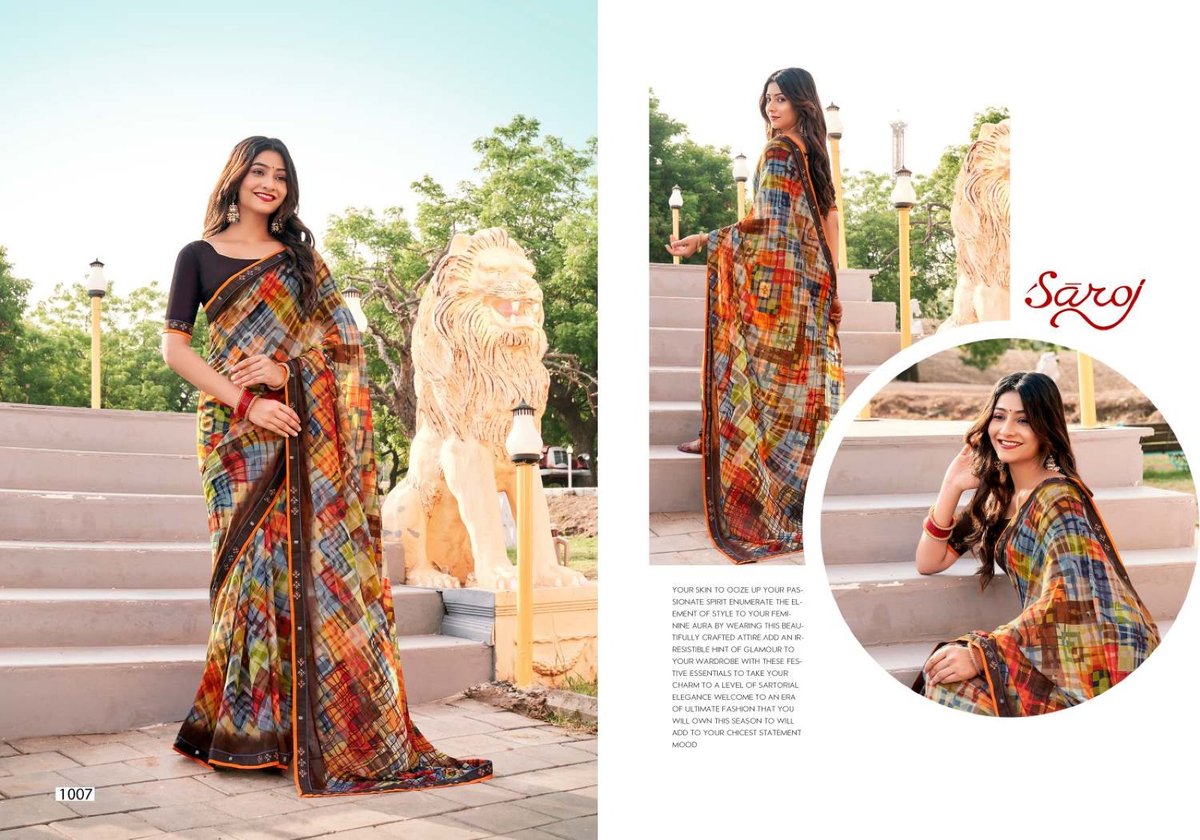 SAROJ SAREE CARNIVAL 1001 TO 1007 7