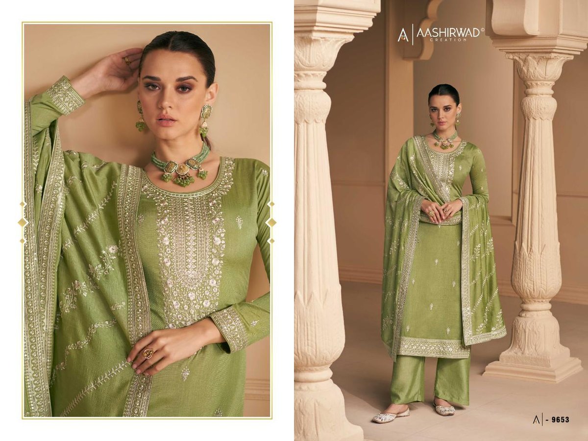 Aashirwad Creation Falak 9650-9654 Series 4